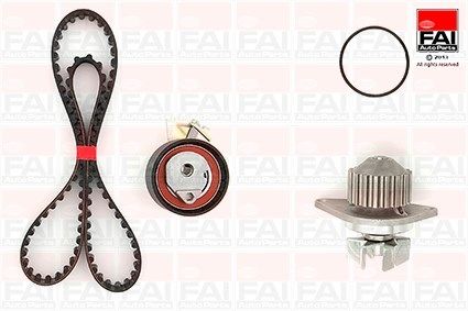 FAI AUTOPARTS Vesipumppu + jakohihnasarja TBK144-6344